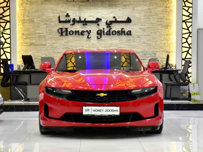 2020 Chevrolet Camaro LT 6 Cylinder Petrol Engine Red Brown Coupe GCC Specs