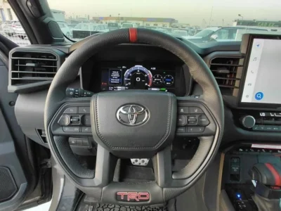 2025 Toyota Sequoia 3.5L 6 Cylinder Engine FORCE MAX TRD PRO HYBRID Brown Black SUV