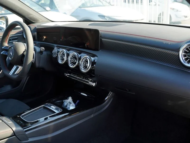 2025 Mercedes-Benz A 200 L 4 Cylinder Petrol Engine White Black Sedan GCC Specs