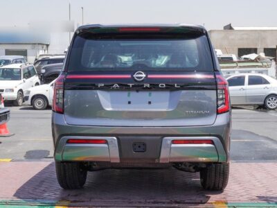 2025 Nissan Patrol LE TITANIUM 3.5l V6T Petrol Engine Grey Tan SUV GCC Specs