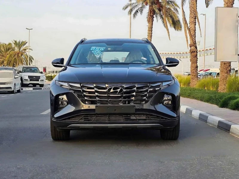 2024 Hyundai Tucson 1.6T V4 PETROL Engine Grey Beige SUV GCC Specs FULL OPTION