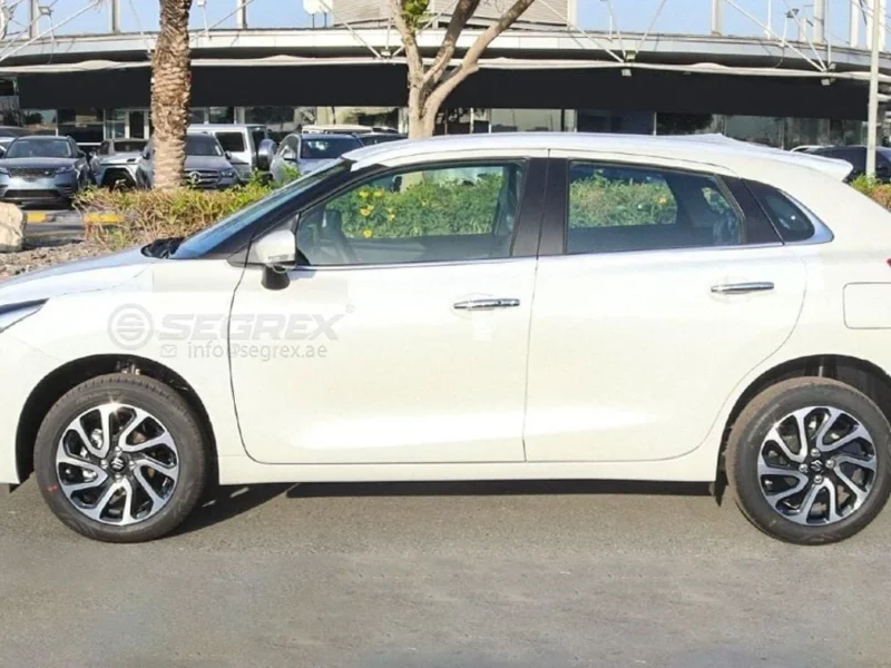 2026 Suzuki Baleno GLX 1.5L 4 Cylinders Petrol Engine AT Hatchback Automatic White Black