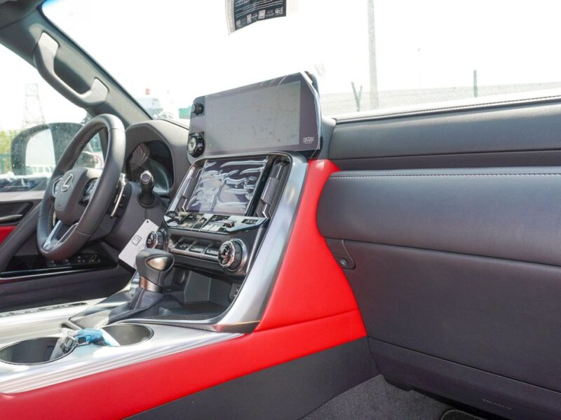 2025 Lexus LX600 FSport 3.5 Litres V6 Petrol Engine Grey Red SUV GCC Specs