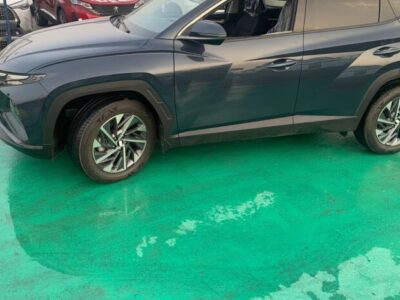 2024 Hyundai Tucson 1.6L Turbocharged 4 Cylinder Petrol Engine Blue Black SUV FWD