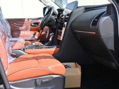 2024 Nissan Patrol 3.5 Litres V6 Twin-Turbo Petrol Engine Silver Tan SUV 4WD