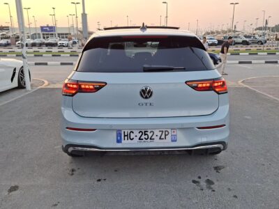 2025 Volkswagen Golf GTE 1.5-litre Turbocharged 4-cylinder Petrol Engine Blue Black Hatchback