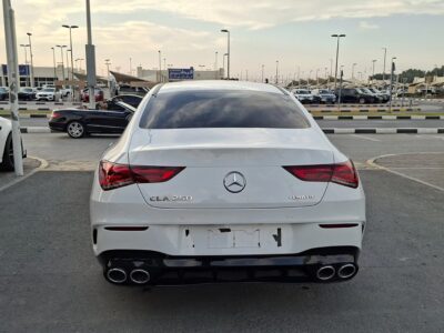 2023 Mercedes-Benz CLA 250 2.0-liter Inline-4 turbo Petrol Engine White Beige Coupe