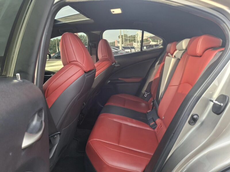 2019 Lexus UX 200 2.0-liter Inline 4-cylinder Petrol Engine Gold Red Crossover FWD GCC