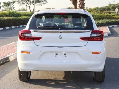2026 Suzuki Baleno GLX 1.5L 4 Cylinders Petrol Engine AT White Black Hatchback Automatic