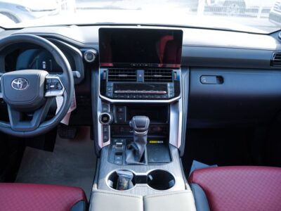 2026 Toyota Land Cruiser 3.5L V6 Twin-Turbo Petrol Engine White Red SUV GCC