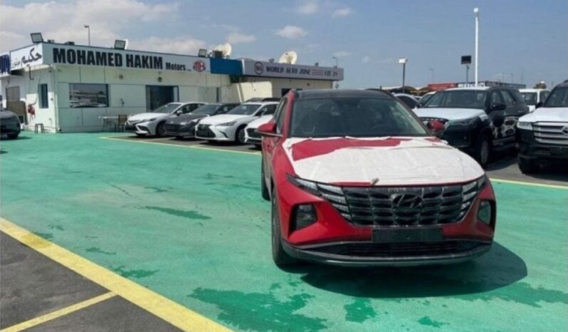 2024 Hyundai Tucson 1.6L Turbocharged 4 Cylinder Petrol Engine Red Black SUV FWD