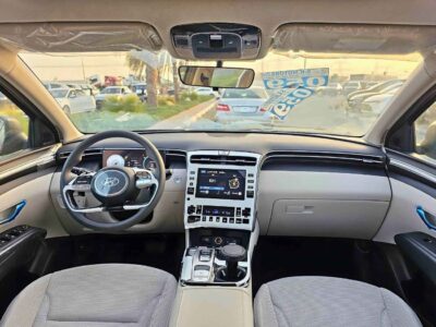 2024 Hyundai Tucson 1.6T V4 PETROL Engine Grey Beige SUV GCC Specs FULL OPTION