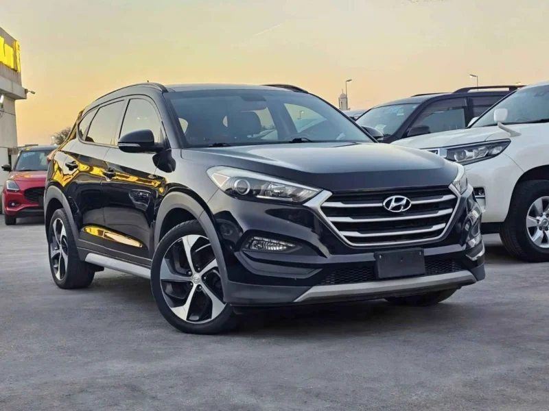 2017 Hyundai Tucson 1.6L TURBO LIMITED 4 Cylinder Petrol Engine Black SUV