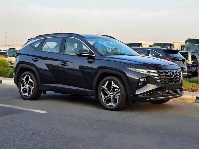 2024 Hyundai Tucson 1.6T V4 PETROL Engine Grey Beige SUV GCC Specs FULL OPTION