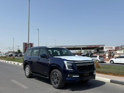 2026 Nissan Patrol LE TITANIUM 3.5l V6T Petrol Engine Blue Red SUV GCC Specs