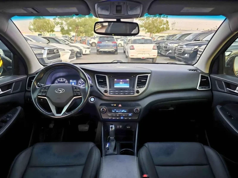 2017 Hyundai Tucson 1.6L TURBO LIMITED 4 Cylinder Petrol Engine Black SUV