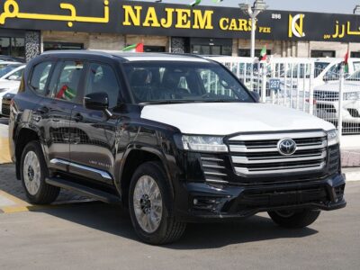 2026 Toyota Land Cruiser GXR 4.0L V6 Twin-Turbo Petrol Engine Black SUV GCC