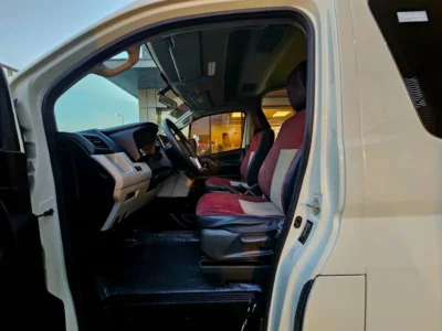 2023 TOYOTA HIACE HIGHROOF PATROL MANUAL 3.5 V6 White Grey Van GCC Specs