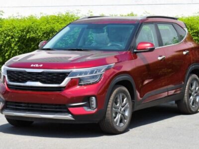 2023 Kia Seltos 1.4 Litres 4 Cylinder Petrol Engine Red White SUV FWD GCC Specs
