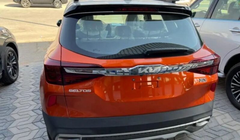 2023 Kia Seltos 1.4 Litres 4 Cylinder Petrol Engine Orange Beige SUV FWD GCC Specs