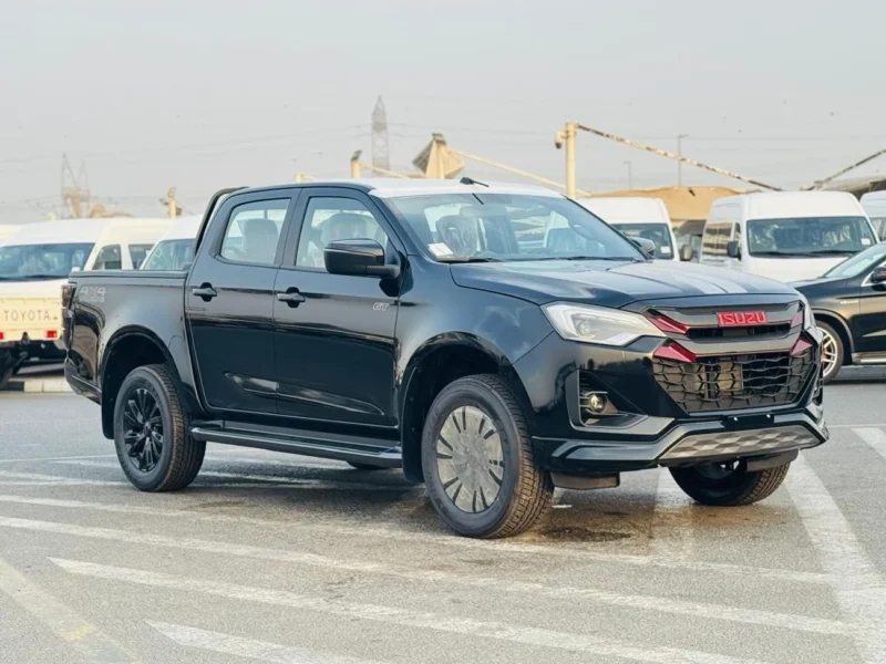 2025 Isuzu DMax 3.0L 4 Cylinders Engine Crew Cab 4WD GT Black Pick Up Truck GCC