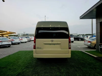 2023 TOYOTA HIACE HIGHROOF PATROL MANUAL 3.5 V6 White Grey Van GCC Specs
