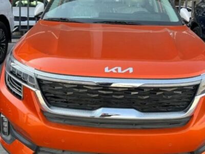 2023 Kia Seltos 1.4 Litres 4 Cylinder Petrol Engine Orange Beige SUV FWD GCC Specs