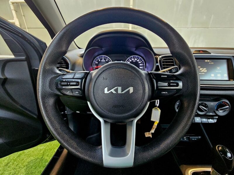 2023 Kia Pegas EX 1.4 Litres V4 Petrol Engine Black Grey Sedan GCC Specs