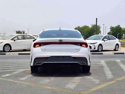 2021 KIA K5 LXS 2.4 Litres V4 Engine AT PETROL White Beige Sedan American Specs