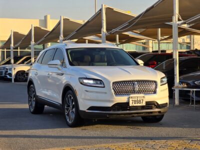 2022 Lincoln Nautilus 2.0L Turbocharged 4 Cylinder White Beige SUV AWD
