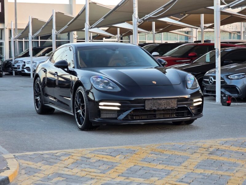 2021 Porsche Panamera 2.9L Twin-Turbo V6 Petrol Engine Black Tan Sedan Clean Title