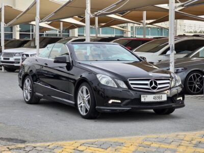 2012 Mercedes-Benz E 350 3.5 Liters 6-cylinder Petrol Engine Black Tan Coupe