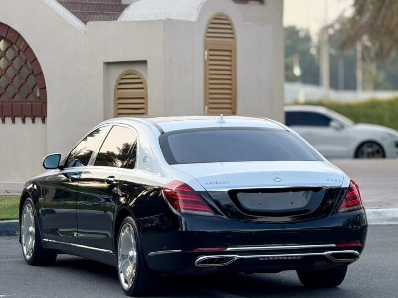2020 Mercedes-Maybach S 560 4MATIC 4.0 Litre Twin-turbo V8 Engine Black Beige Sedan
