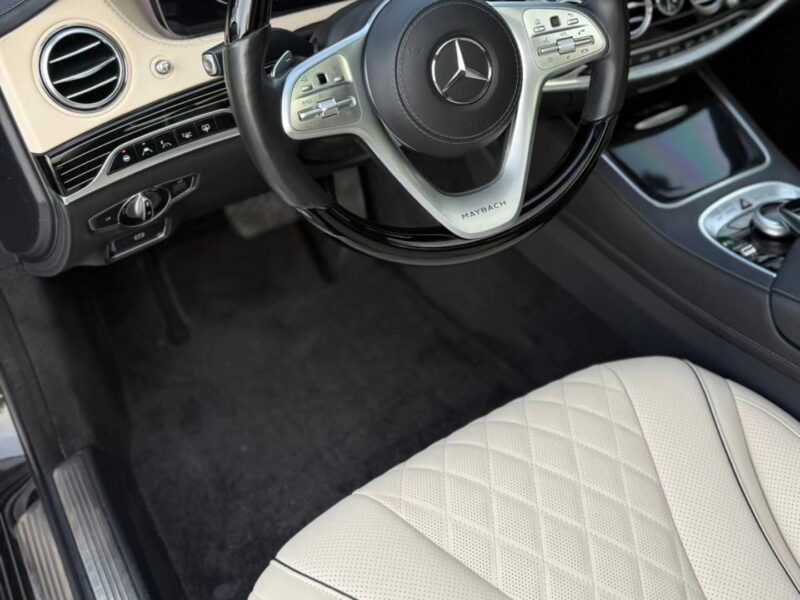 2020 Mercedes-Maybach S 560 4MATIC 4.0 Litre Twin-turbo V8 Engine Black Beige Sedan