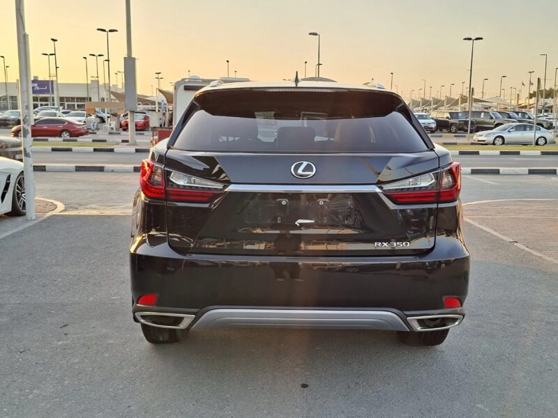 2022 Lexus RX 350 3.5-liter V6 Petrol Engine Black Tan SUV Canadian Specs