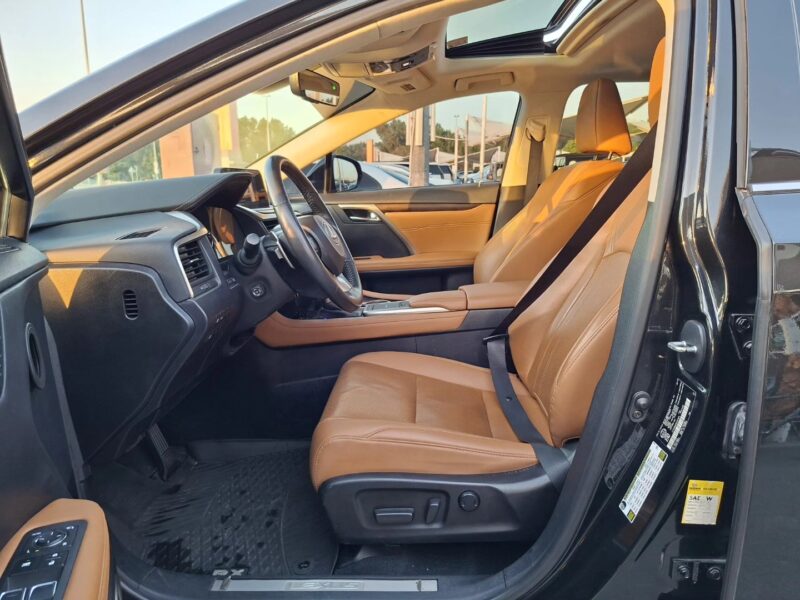 2022 Lexus RX 350 3.5-liter V6 Petrol Engine Black Tan SUV Canadian Specs