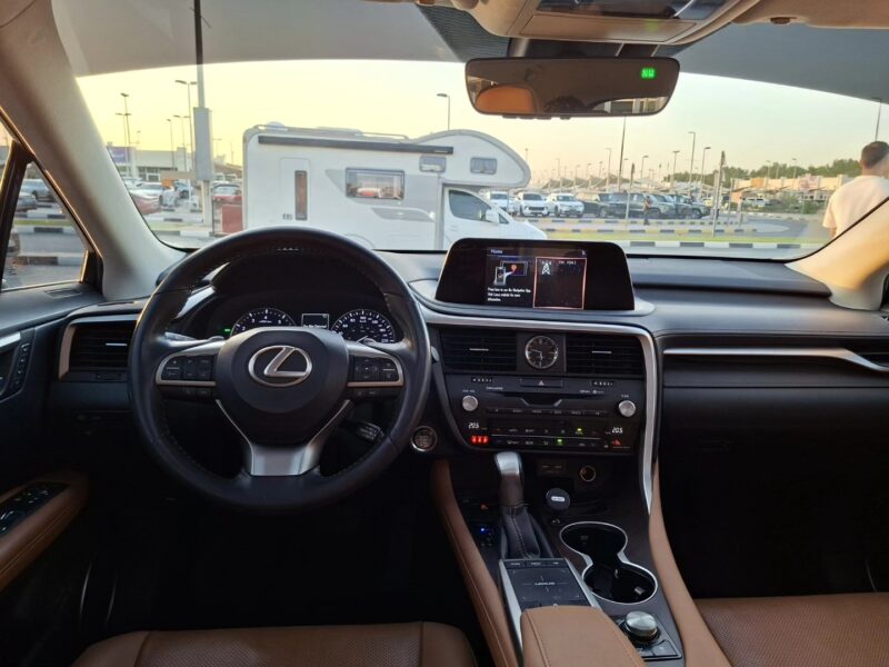2022 Lexus RX 350 3.5-liter V6 Petrol Engine Black Tan SUV Canadian Specs