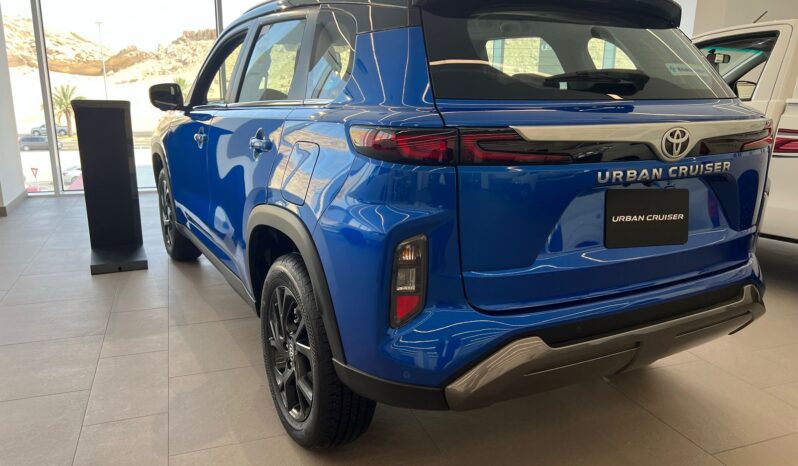 2024 Toyota Urban Cruiser 1.5-litre 4-cylinder Petrol Engine Blue Brown Compact SUV
