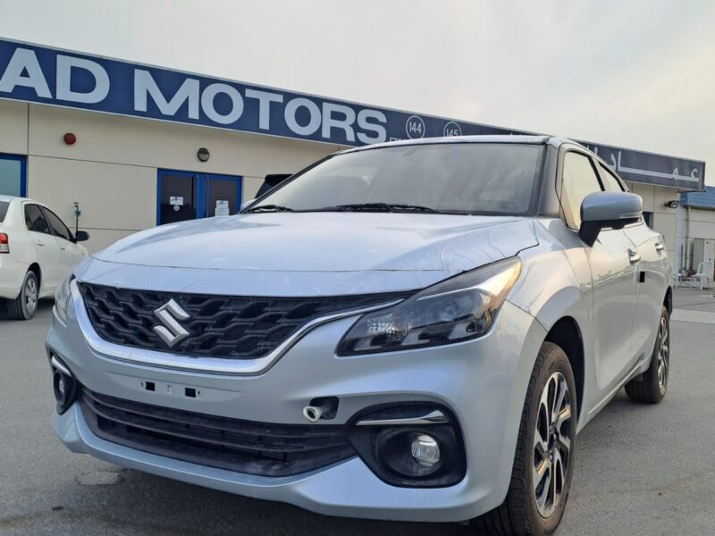 2023 Suzuki Baleno 1.5 Liter 4 Cylinders Petrol Engine Silver Black Hatchback FWD