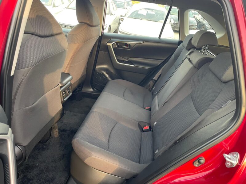 2022 Toyota RAV 4 GX Hybrid 2.5-liter 4-cylinder in-line Engine Red Grey SUV AWD