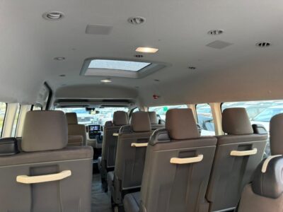 2019 Toyota Hiace Commuter 2.8L 1GD-FTV inline-4 turbo-diesel Engine White Grey Van