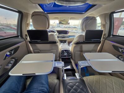 2016 Mercedes-Maybach S 600 6.0L V12 Twin-Turbo Black Beige Luxury Large Sedan