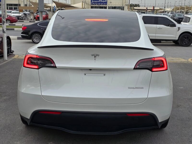 2024 Tesla Model Y Dual Motor Long Range Performance White Beige SUV Quad Drive