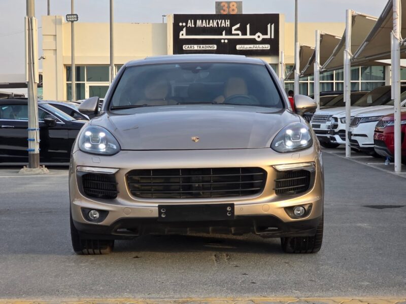 2015 Porsche Cayenne S 3.6-liter twin-turbo V6 Engine Gold Beige SUV Full Specifications