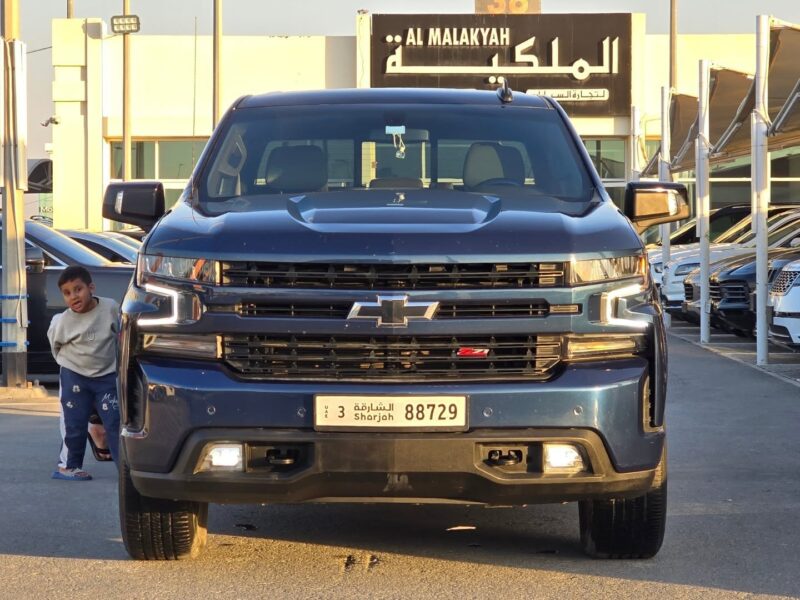 2021 Chevrolet Silverado 1500 Z71 5.3 Litres EcoTec3 V8 Petrol Engine Blue Beige Pick UP