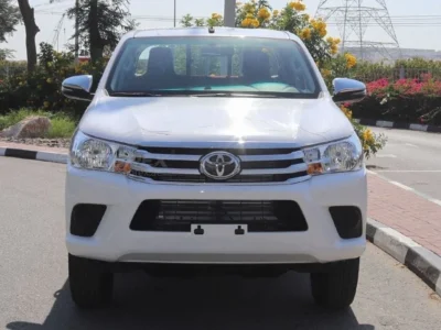 2026 Toyota Hilux DC 2.4L 4 Cylinders Diesel Engine 4WD M/T White Maroon Pick Up Truck