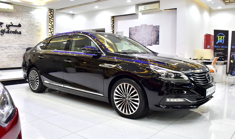 2019 GAC GA8 GL 4 Cylinder Petrol Engine Black Beige Sedan GCC Specs