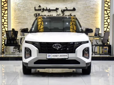 2024 Hyundai Creta S 4 Cylinder Petrol Engine White Black Crossover GCC Specs