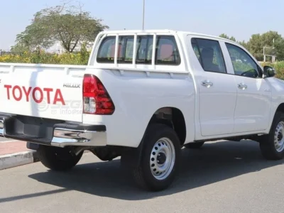 2026 Toyota Hilux DC 2.4L 4 Cylinders Diesel Engine 4WD M/T White Maroon Pick Up Truck