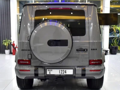 2024 Mercedes-Benz G-Class G 550 8 Cylinder Petrol Engine Grey White SUV American Spec